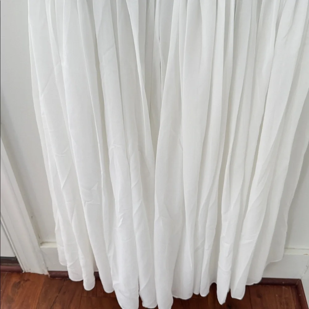 NWT Leau Phantom Chiffon Maxi Dress Size L - Picture 7 of 13